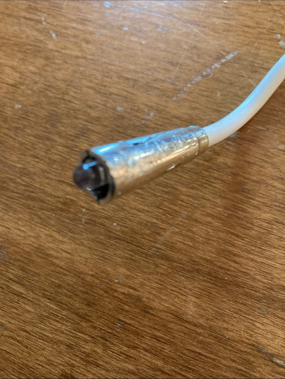 White USB Flexible LED Strip/Light Connector Cable - 1 ft.